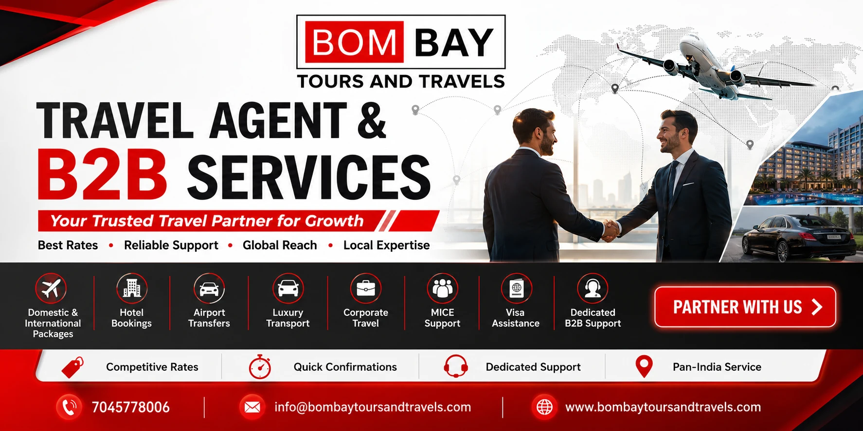 Travel Agent and B2B Services by Bombay Tours and Travels